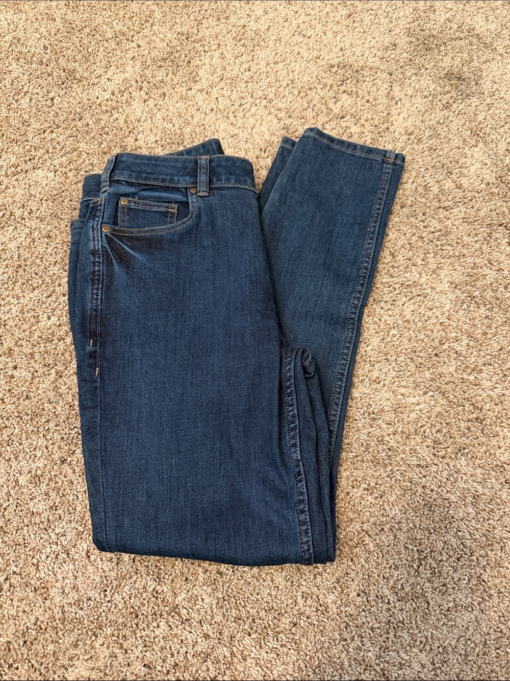 Womens 5.11 Dark Wash Denim Jeans - Classic Straight Fit